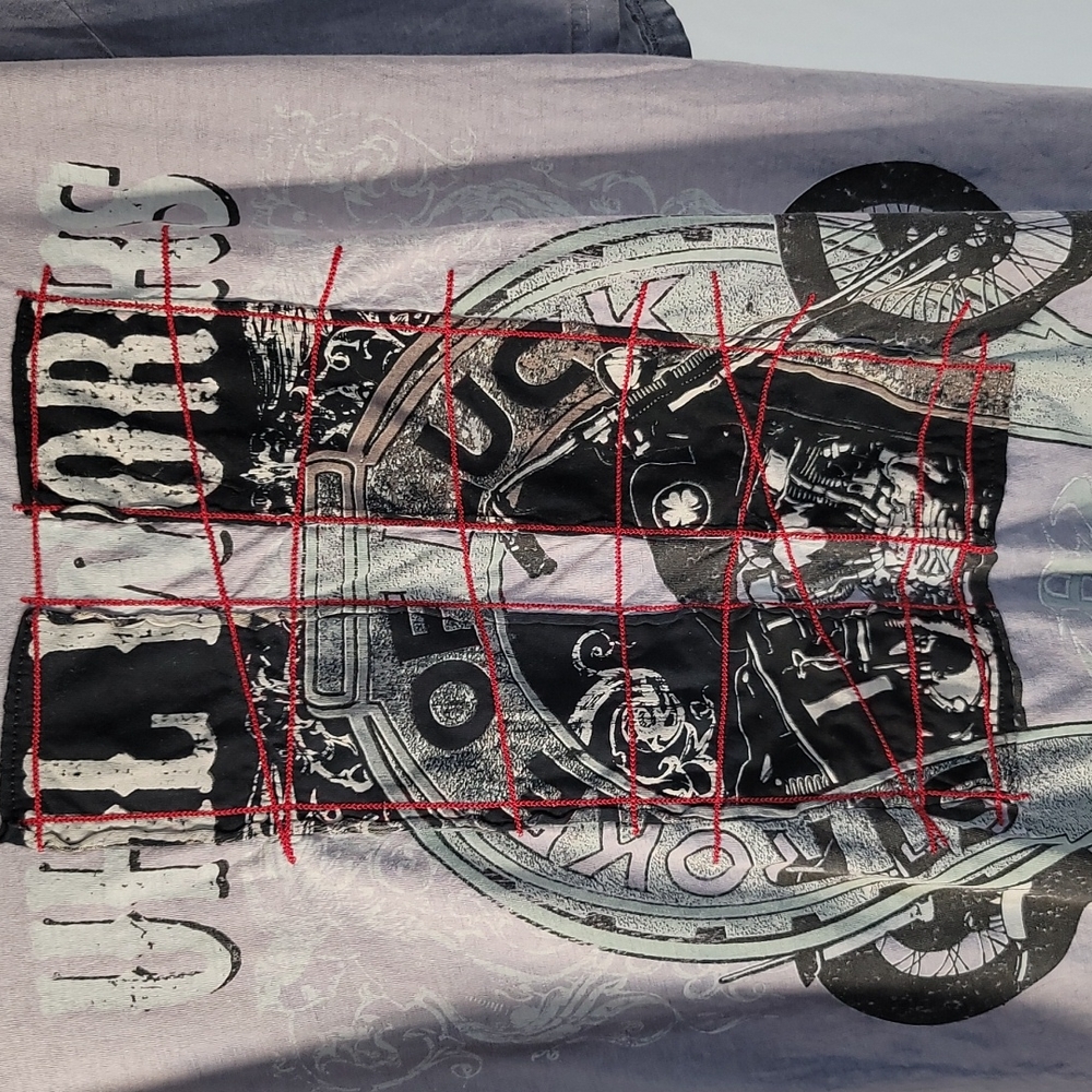 Uhl Works Graphic Motorcycle Tshirt, Men's XXL - Picture 4 of 7